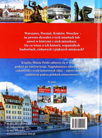 Miasta Polski. Dla dzieci - Krzysztof Żywczak (twarda) [KSIĄŻKA]