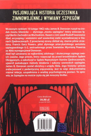 Szpiedzy na moście - James Donovan [KSIĄŻKA]