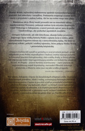 Śmierć frajerom. Złota maska - Grzegorz Kalinowski [KSIĄŻKA]