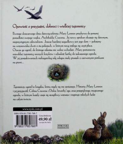 Tajemniczy ogród - Frances Hodgson Burnett (twarda) [KSIĄŻKA]