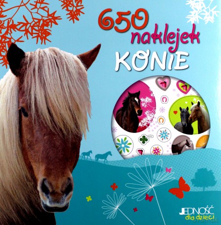 650 naklejek konie [KSIĄŻKA]