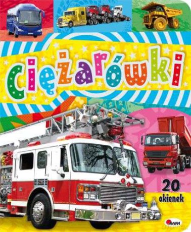 Ciężarówki 20 okienek (twarda) [KSIĄŻKA]