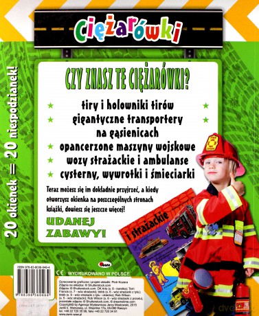 Ciężarówki 20 okienek (twarda) [KSIĄŻKA]
