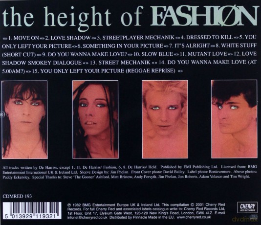 Fashion: The Height Of Fashion [CD]