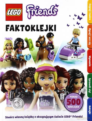 Fotonaklejki. Lego Friends [KSIĄŻKA]