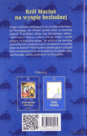 Król Maciuś I na bezludnej wyspie - Janusz Korczak (twarda) [KSIĄŻKA]