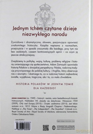 Polska opowieść o dziejach niezwykłego narodu 966-2008 - Adam Zamoyski (twarda) [KSIĄŻKA]