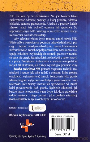 Sztuka mówienia nie. Jak uchronić swoje życie przed manipulacją - Henry Cloud, John Townsend [KSIĄŻKA]