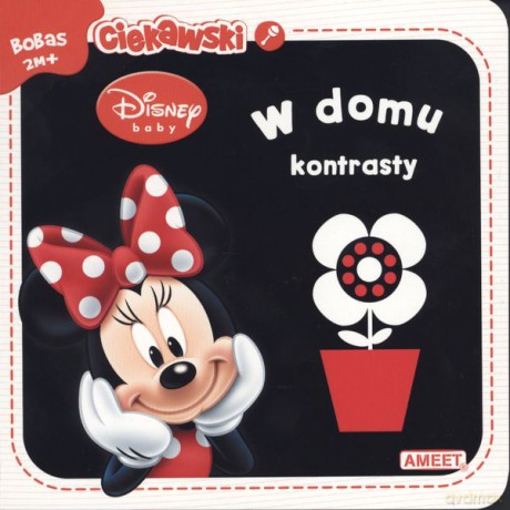 W domu. Kontrasty Disney baby (twarda) [KSIĄŻKA]