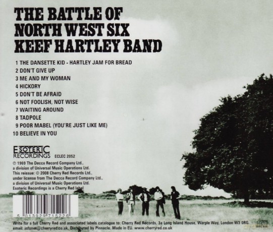 Keef Hartley Band: The Battle Of North West Six [CD]
