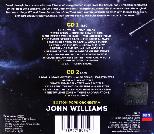 John Williams: John Williams Conducts Star Wars (Gwiezdne Wojny) (PL) [2CD]