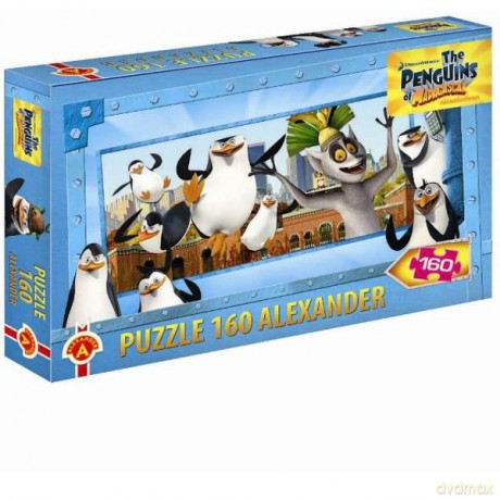 ALEXANDER 160 el. Pingwiny z Madagaskaru [PUZZLE]