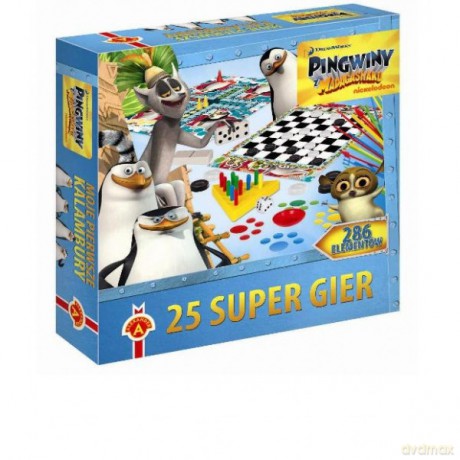 ALEXANDER 25 gier Pingwiny z Madagaskaru [GRA]