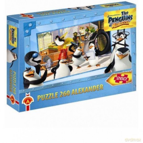 ALEXANDER 260 el. Pingwiny z Madagaskaru [PUZZLE]