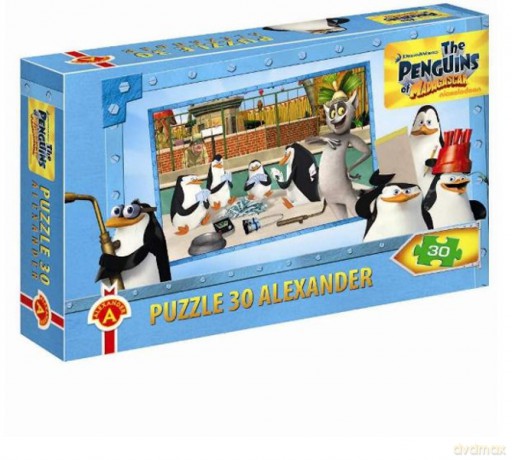 ALEXANDER 30 el. Pingwiny z Madagaskaru [PUZZLE]