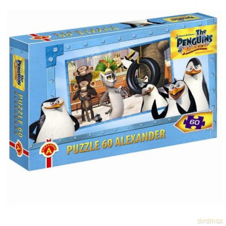 ALEXANDER 60 el. Pingwiny z Madagaskaru [PUZZLE]