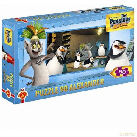 ALEXANDER 90 el. Pingwiny z Madagaskaru [PUZZLE]