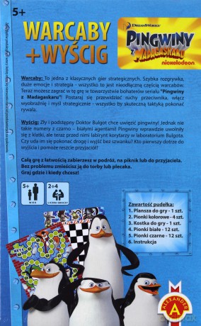 ALEXANDER Wyścig warcaby Mini [GRA]