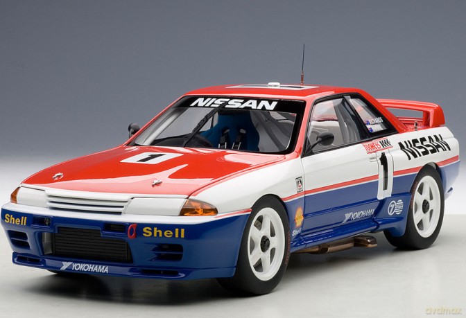 AUTOART Nissan Skyline GTR (R32) #1 MODELARSTWO