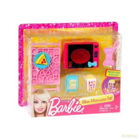 BARBIE Akcesoria do domku Mikrofalówka