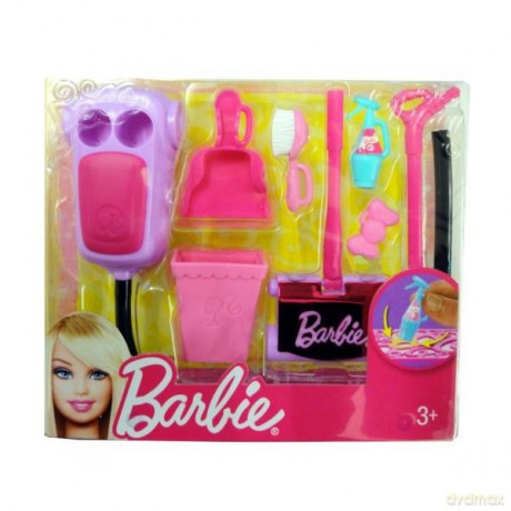 BARBIE Akcesoria do domku Sprzątanie