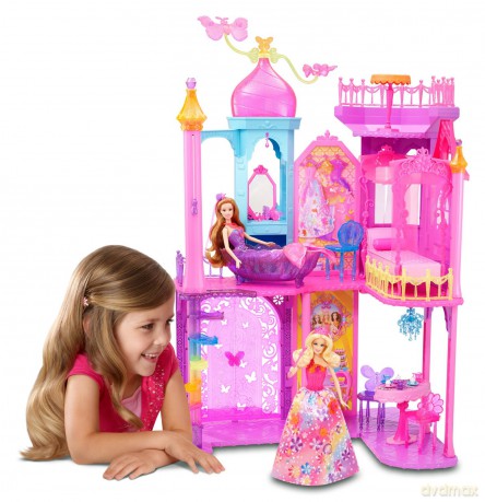 BARBIE Duży Zamek Księżniczki