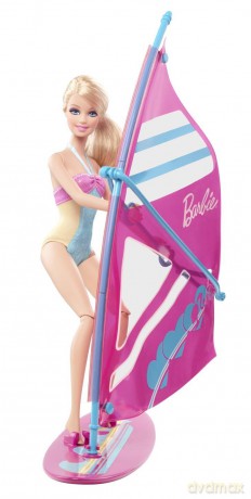 BARBIE Sportowe akcesoria surfingowe
