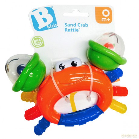 BKIDS Gryzaczek grzechotka Krab