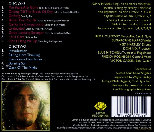 John Mayall: Ten Years Are Gone [2CD]