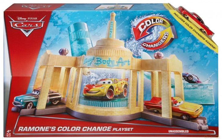 CARS Kolorowa myjnia Romana [FIGURKA]