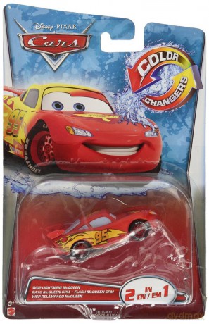 CARS Samochód zmieniający kolor, McQueen [FIGURKA]