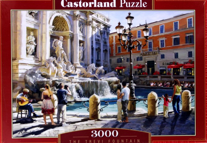 CASTOR 3000 el. Fontanna di Trevi [PUZZLE]