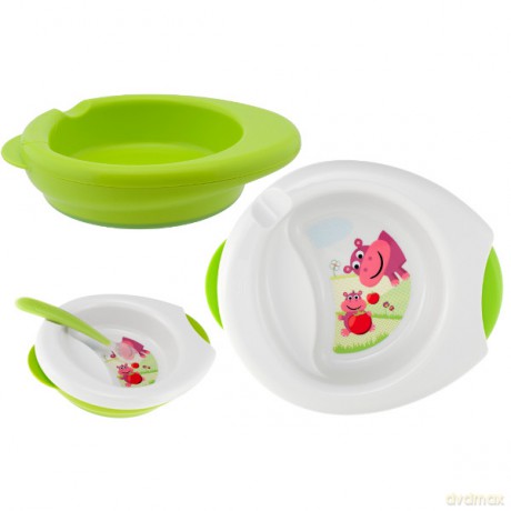 CHICCO Talerz podgrzewany 2 w 1