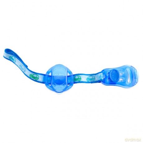 CHICCO Tasiemka z etui do smoczka, niebieski
