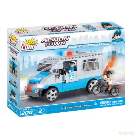 COBI Action Town Policyjna ciężarówka [KLOCKI]