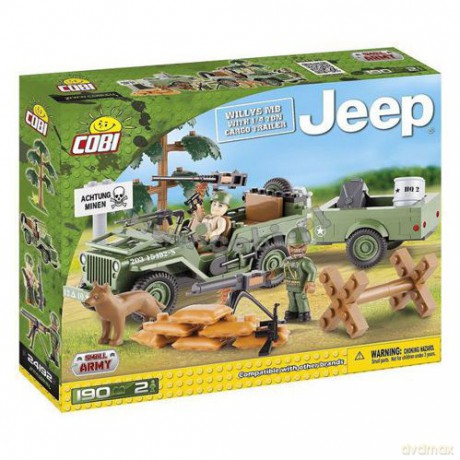 COBI Armia Jeep Willys [KLOCKI]