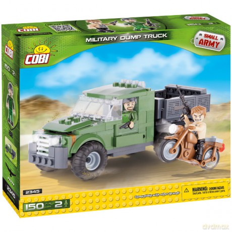 COBI Armia Truck&Motorbike 150 kl. [KLOCKI]