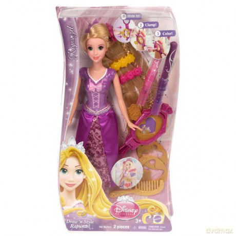 DISNEY Roszpunka Magiczne włosy