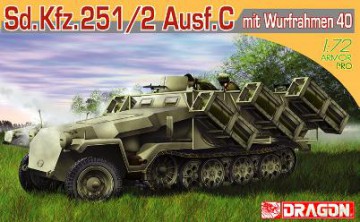 DRAGON Sd.Kfz.251 Ausf.C mit wurfrahmen MODELARSTWO
