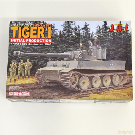 DRAGON Tiger I Initial production s. Pz MODELARSTWO