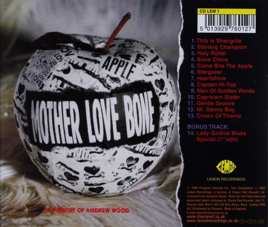 Mother Love Bone: Apple [CD]