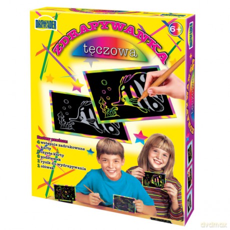 DROMADER Zdrapywanka tęczowa