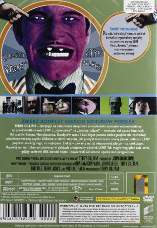 Latający Cyrk Monty Pythona: Terry Gilliam [DVD]