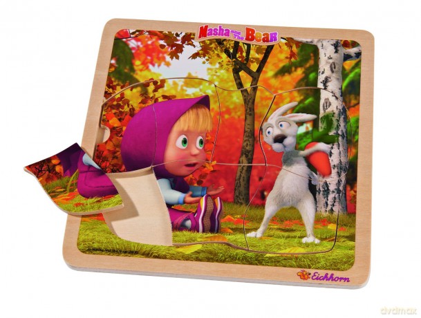 EICHHORN Masza Puzzle kształty (4 wzory) [PUZZLE]