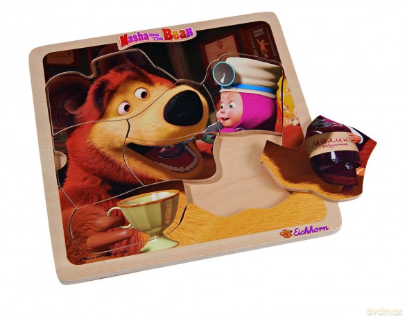 EICHHORN Masza Puzzle kształty (4 wzory) [PUZZLE]