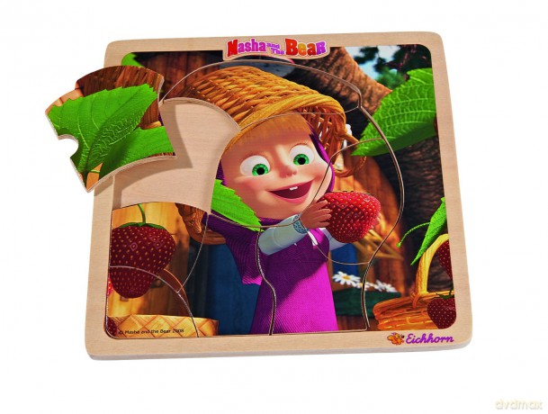EICHHORN Masza Puzzle kształty (4 wzory) [PUZZLE]