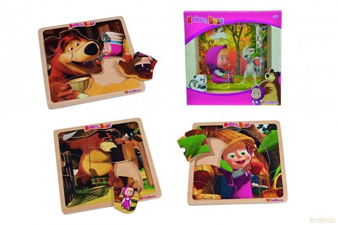 EICHHORN Masza Puzzle kształty (4 wzory) [PUZZLE]