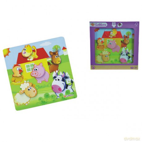 EICHHORN Puzzle magnetyczne Farma