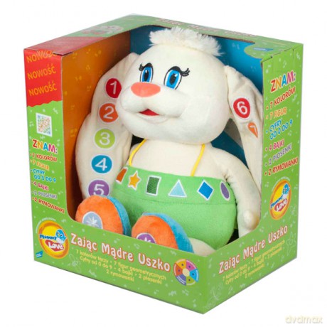 FANCY TOYS Zając mądre uszko