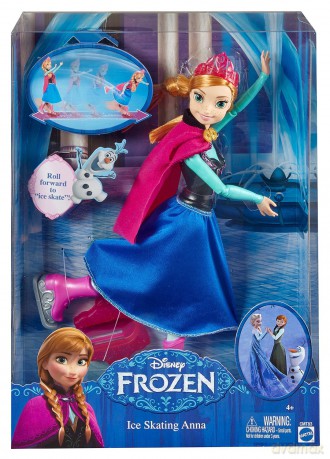 FROZEN Anna na łyżwach [FIGURKA]